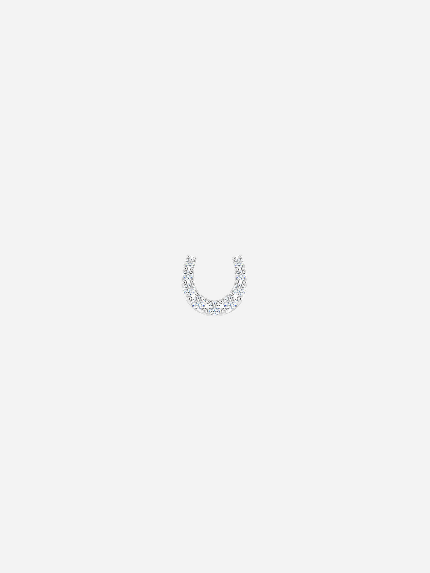 Diamond Horseshoe | Flat Back