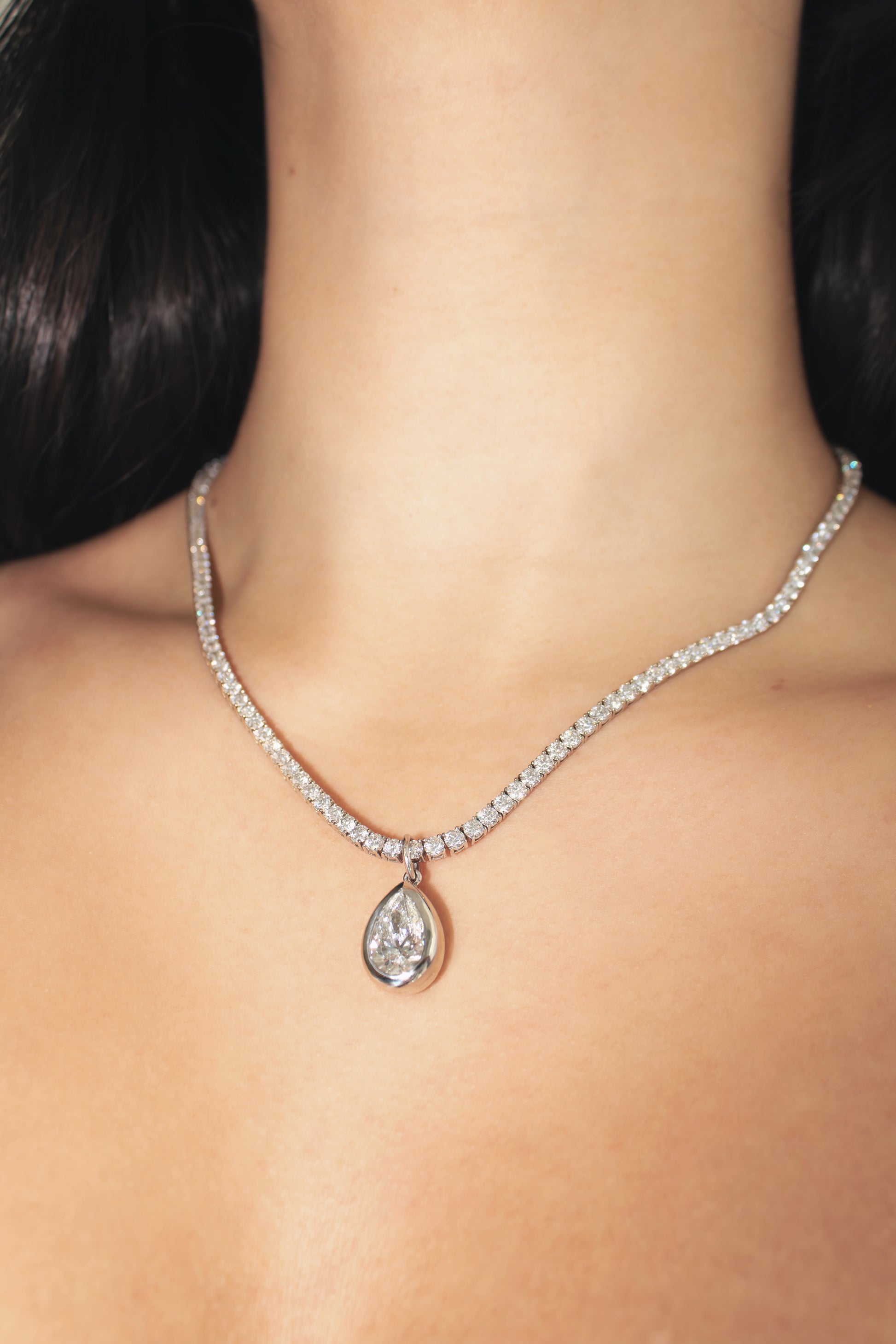 Major Vault | 3.06ct Pear Diamond Charm