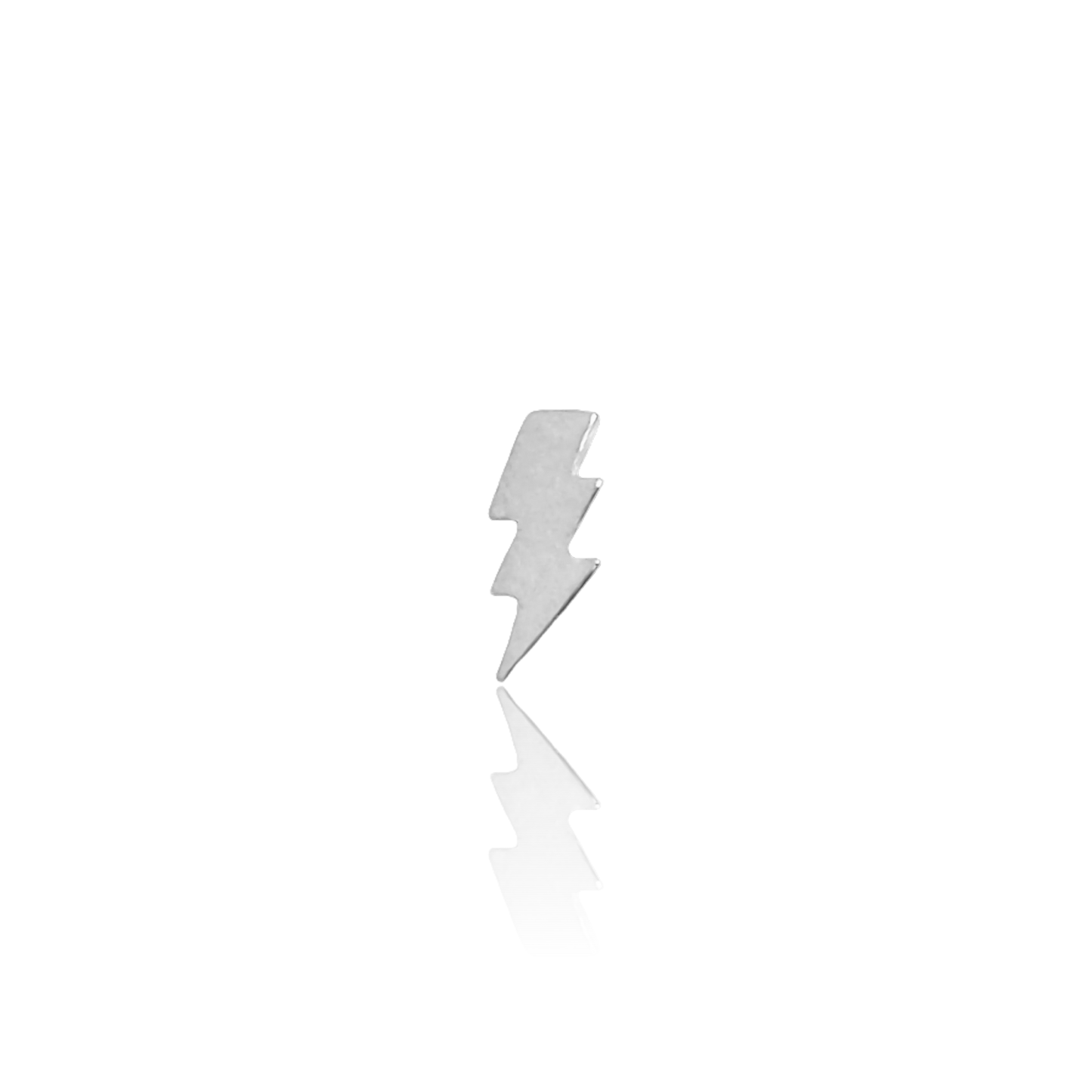 Lightning Bolt Stud - Flat Back