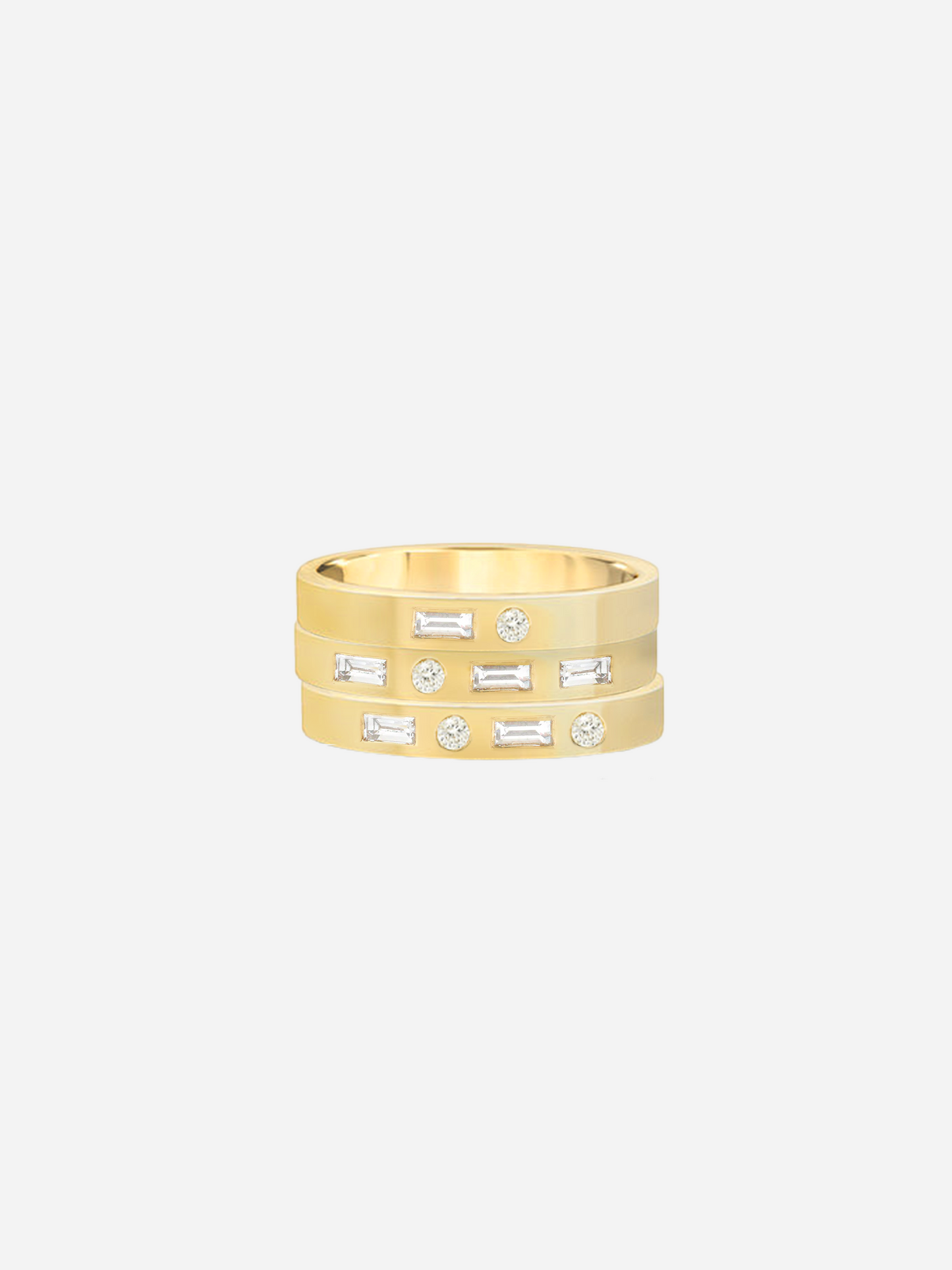 Morse Code Single Letter Ring