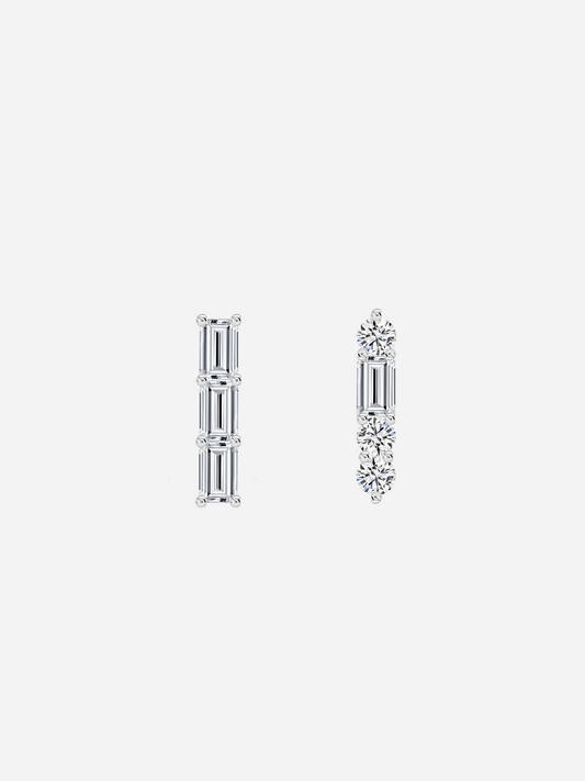 Morse Code Single Letter Earring