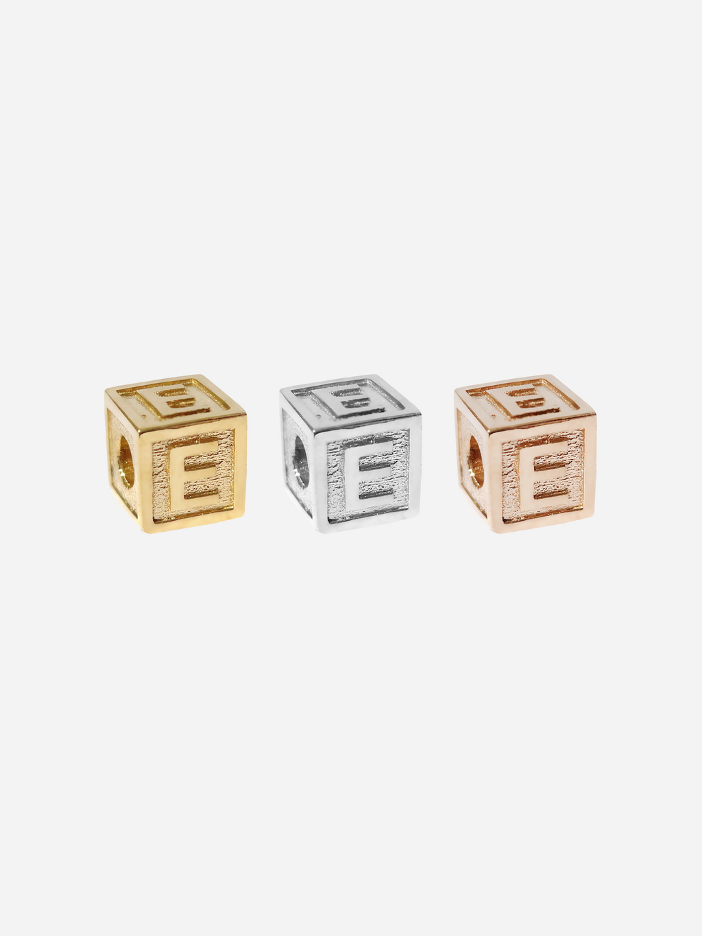Initial Letter Block Charm