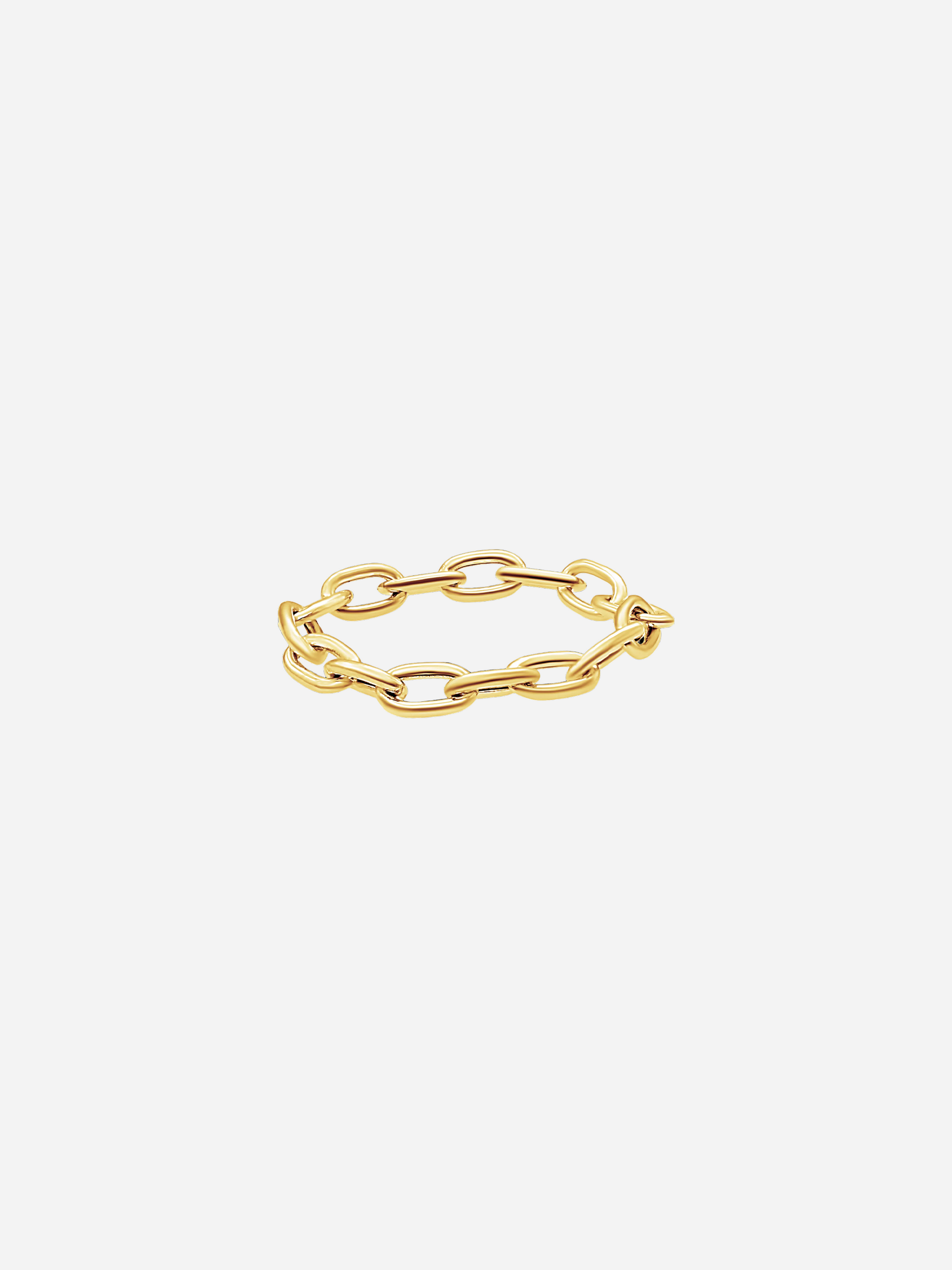 Medium Cable Chain Ring