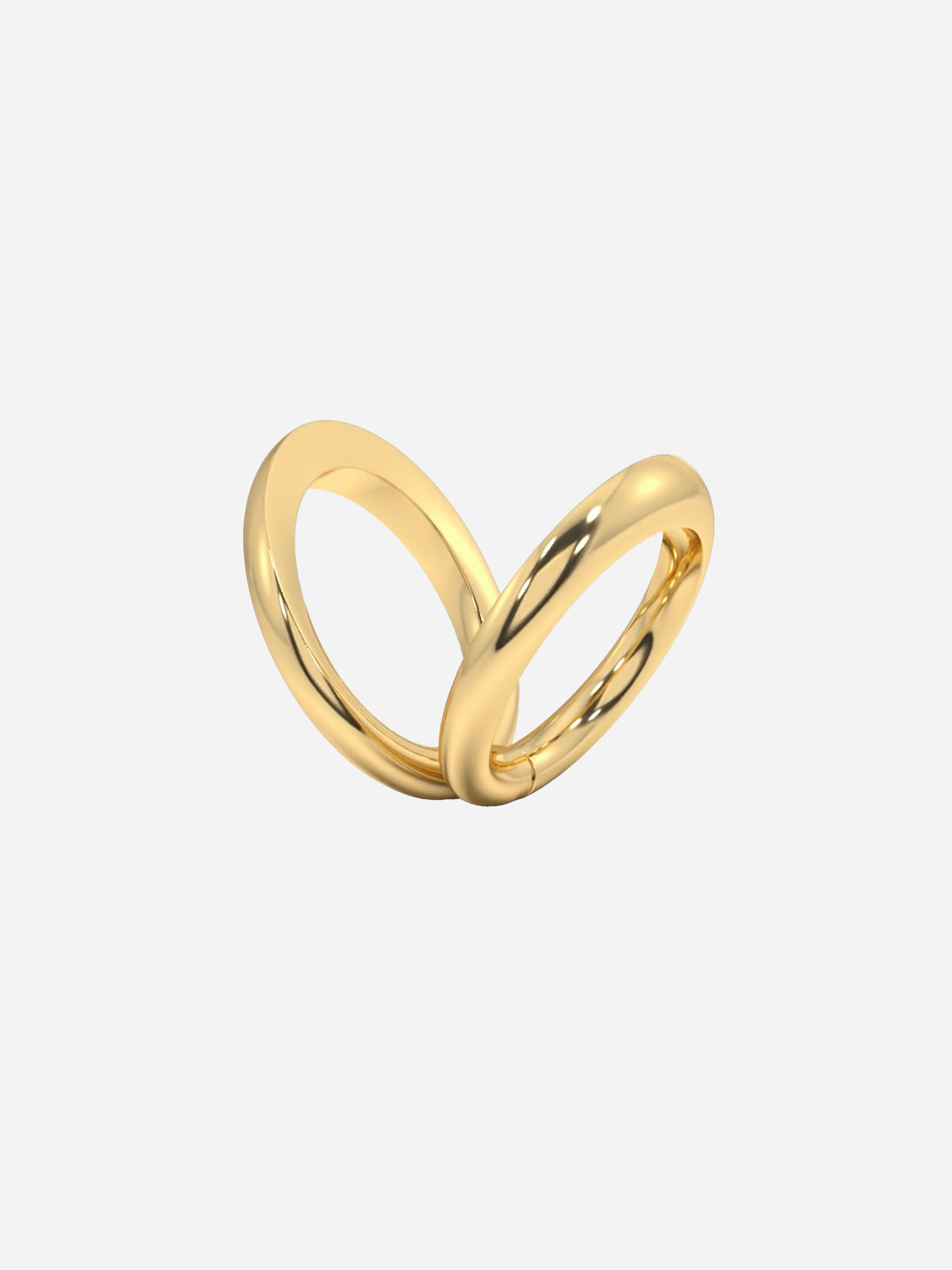 Inside Out Rings Inside & Out Rotating Ring | Solid Gold Hidden Message Wedding Bands ...