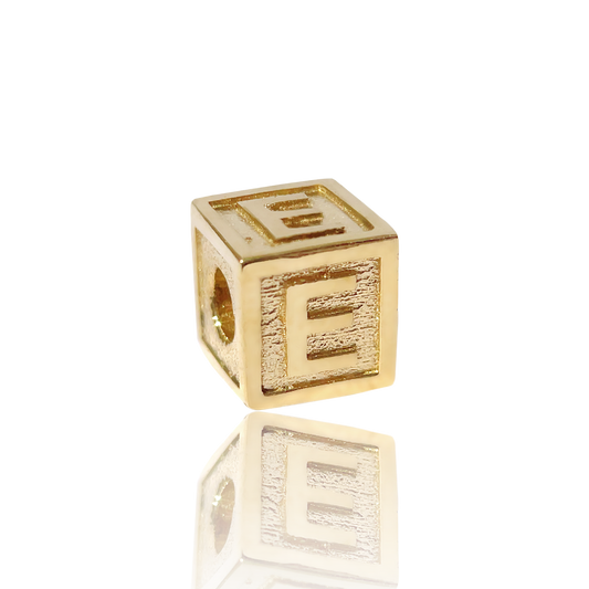 Initial Letter Block Slider Charm