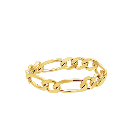Medium Figaro Chain Ring
