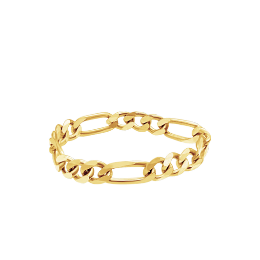Thin Figaro Chain Ring