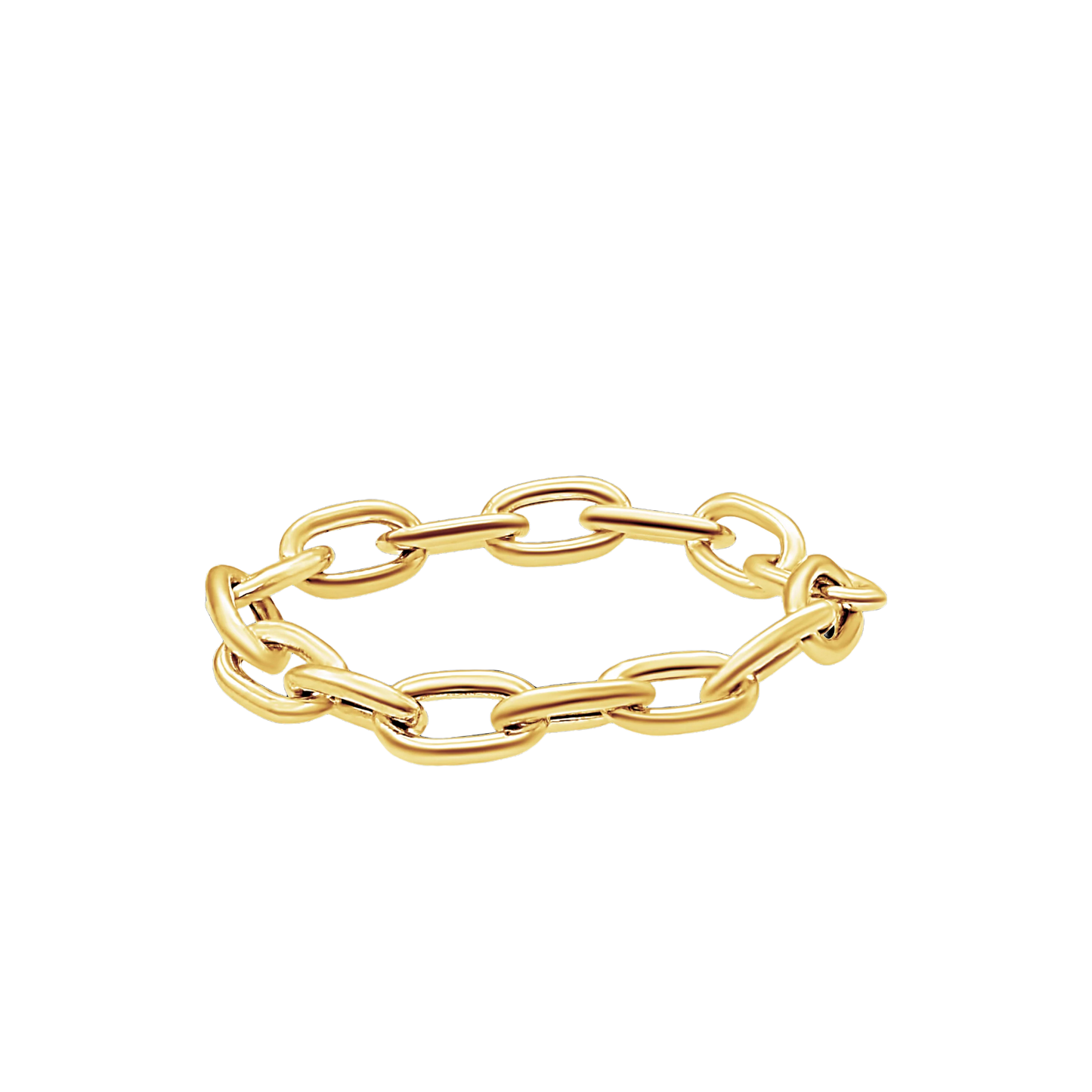 Medium Cable Chain Ring