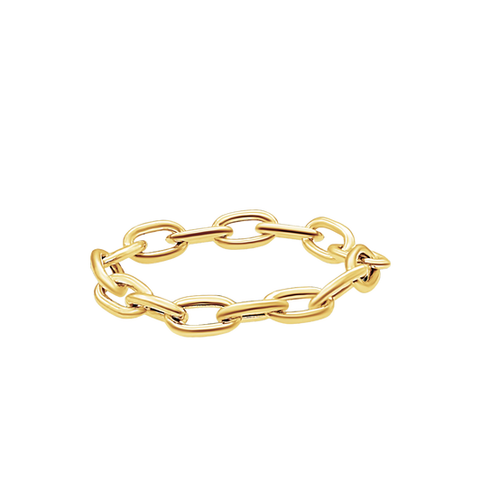 Medium Cable Chain Ring